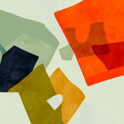 Formas y líneas 6 de Ana Rut Bre