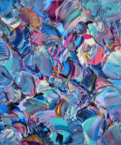 Remolinos abstractos llenos de color de Anastasiya Devochkina