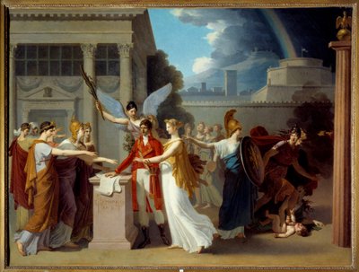 La Paz de Amiens, 25 de marzo de 1802 de Anatole Devosge