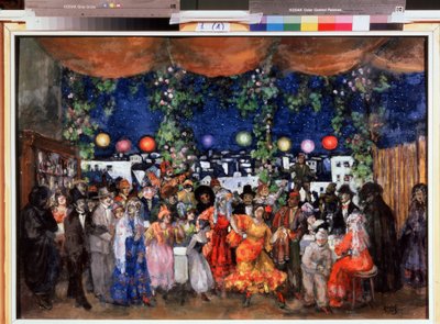 Carnaval en España. Peinture d