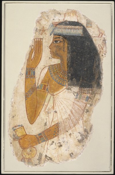 Thepu, madre de Nebamun de Tebas, ca 1390-1353 a.C. de Ancient Egypt