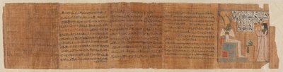 Papiro funerario de Tayuhenutmut de Ancient Egyptian