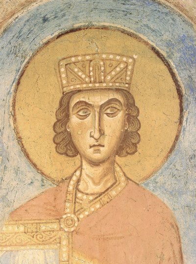 Rey Salomón de Ancient Russian frescos