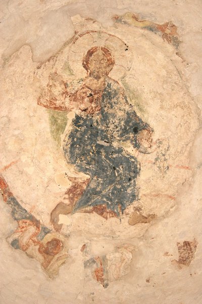 La Ascensión de Cristo de Ancient Russian frescos