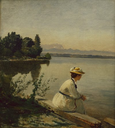 Cerca de Leoni en el Lago Starnberg de Anders Andersen Lundby