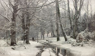 Deshielo en un bosque de hayas de Anders Andersen Lundby