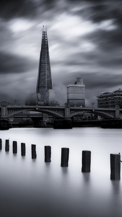 La serenidad del Shard de Londres de Anders Hammarstrom
