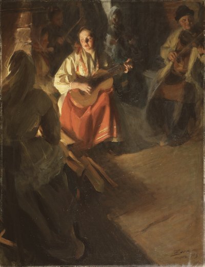 Una familia musical de Anders Leonard Zorn