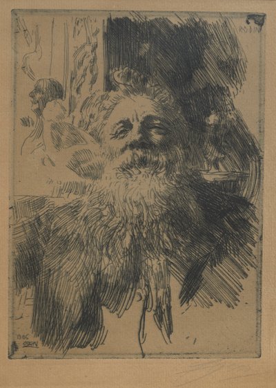 August Rodin de Anders Leonard Zorn
