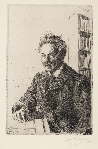 August Strindberg de Anders Leonard Zorn