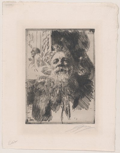Auguste Rodin de Anders Leonard Zorn