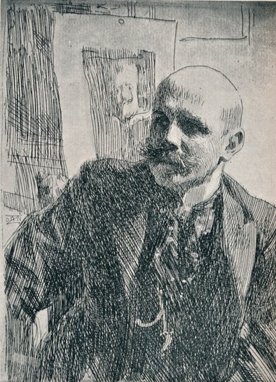 Conde Georg von Rosen 1843-1923, pintor sueco, 1893, 1898 de Anders Leonard Zorn