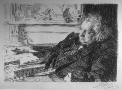 Ernest Renan de Anders Leonard Zorn