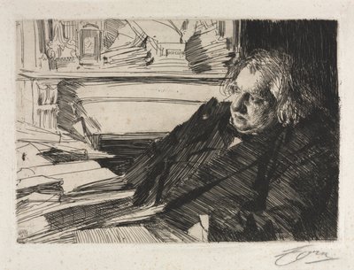 Ernest Renan, 1892 de Anders Leonard Zorn