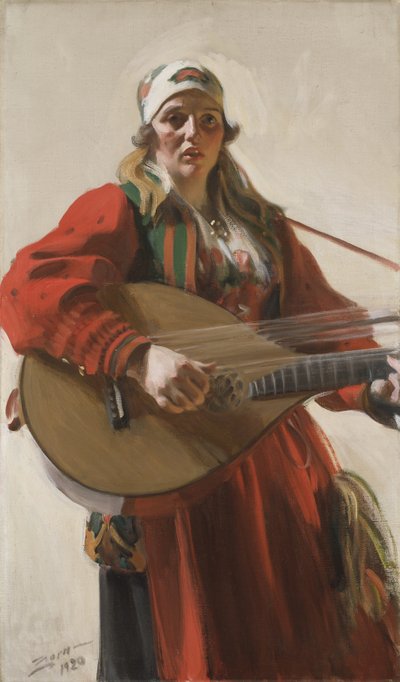 Melodías del hogar, 1920 de Anders Leonard Zorn