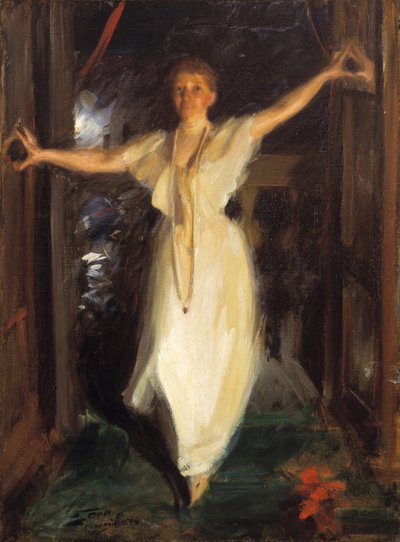Isabella Stewart Gardner en Venecia, 1894 de Anders Leonard Zorn