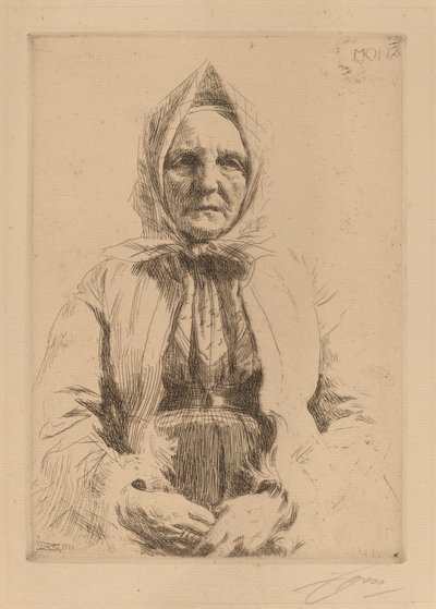 Mona, 1911 de Anders Leonard Zorn