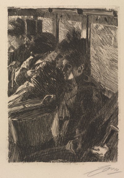 Ómnibus, 1892 de Anders Leonard Zorn