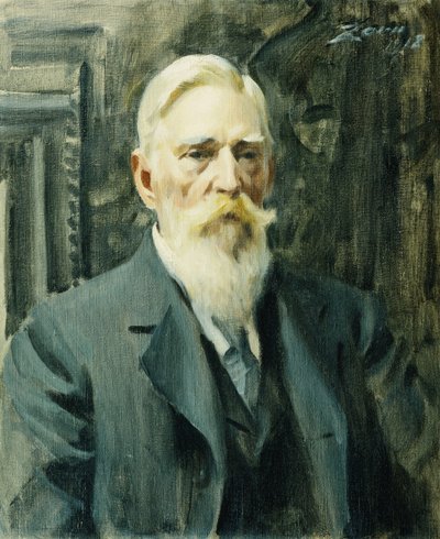 Retrato de Carl Axel Soderlund, 1918 de Anders Leonard Zorn