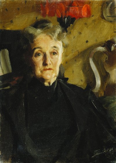Retrato de la Sra. Hallowell de Anders Leonard Zorn