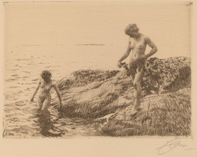 Skerries hacia el mar de Anders Leonard Zorn