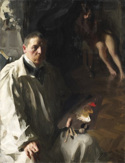 Autorretrato, 1896 de Anders Leonard Zorn
