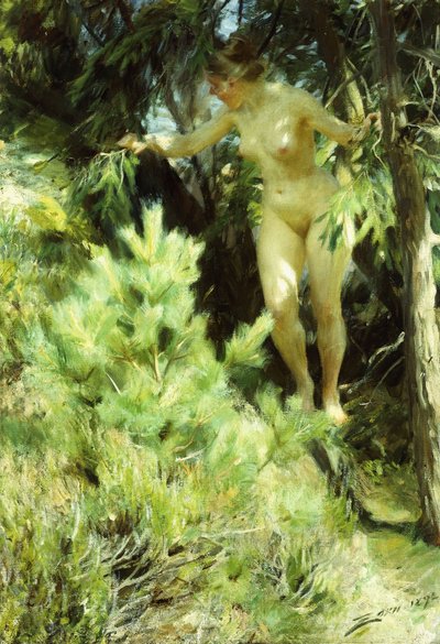 Duende del bosque de Anders Leonard Zorn