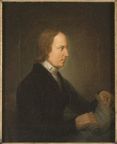 Lorenzo Hammarskold, crítico literario e historiador de la literatura (detalle) de Anders Lundqvist