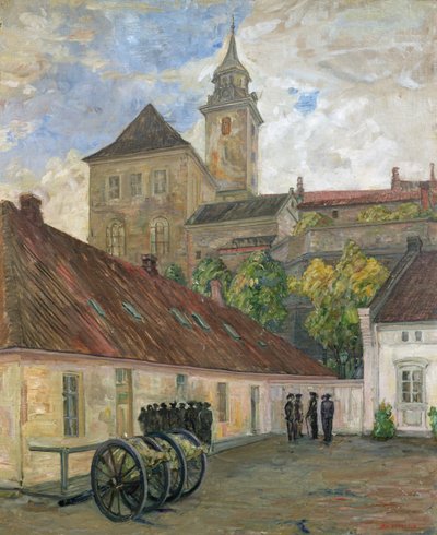 Akershus (óleo sobre lienzo) de Anders Svarstad