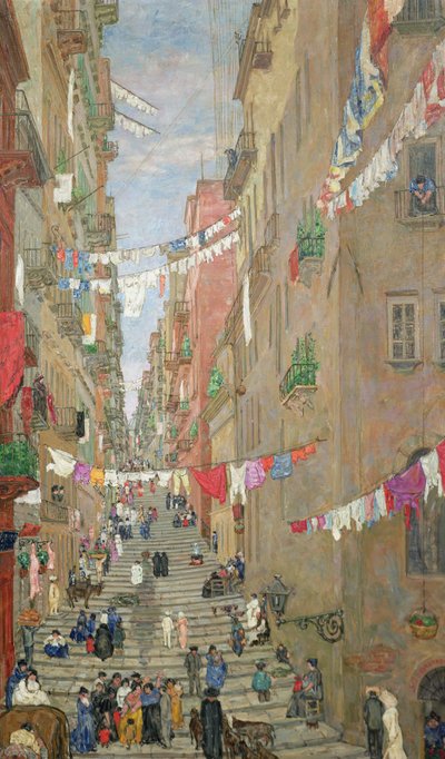 Pallonetto di Santa Lucía, Nápoles de Anders Svarstad