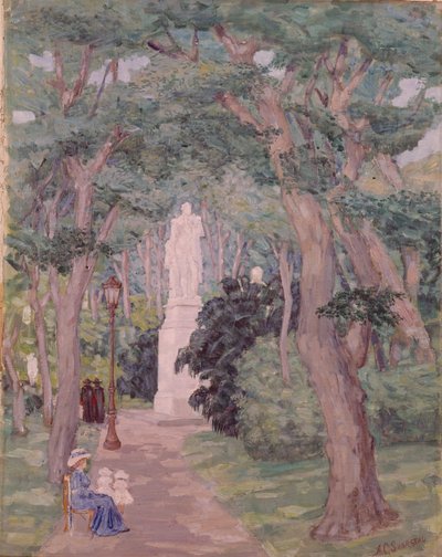 Sin título (óleo sobre lienzo) de Anders Svarstad