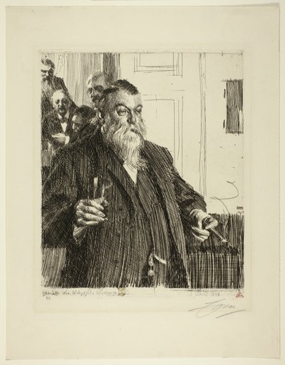 Un brindis II de Anders Leonard Zorn