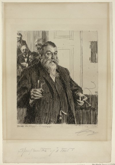 Un brindis II de Anders Leonard Zorn