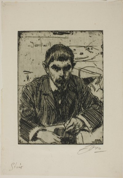 Albert Engström de Anders Zorn