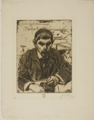 Albert Engström de Anders Zorn