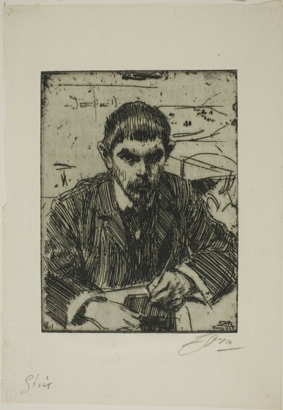 Albert Engström de Anders Leonard Zorn