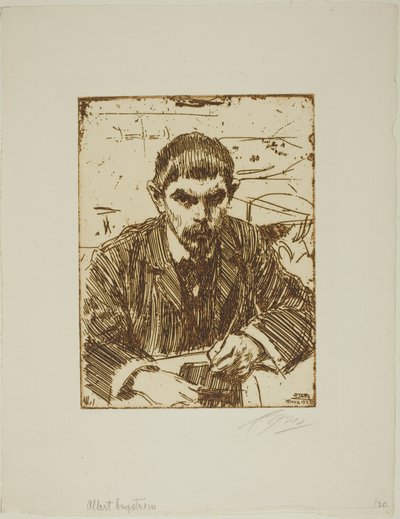 Albert Engström de Anders Leonard Zorn