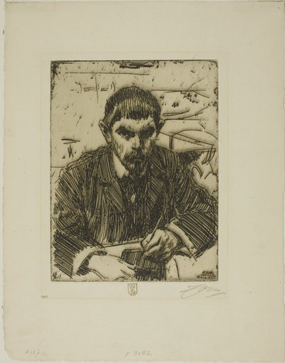 Albert Engström de Anders Leonard Zorn