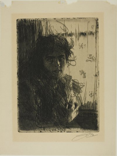 Una chica irlandesa o Annie de Anders Leonard Zorn