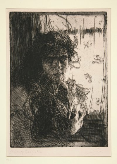 Una chica irlandesa o Annie de Anders Leonard Zorn