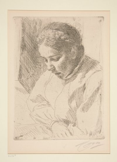 en oración de Anders Leonard Zorn