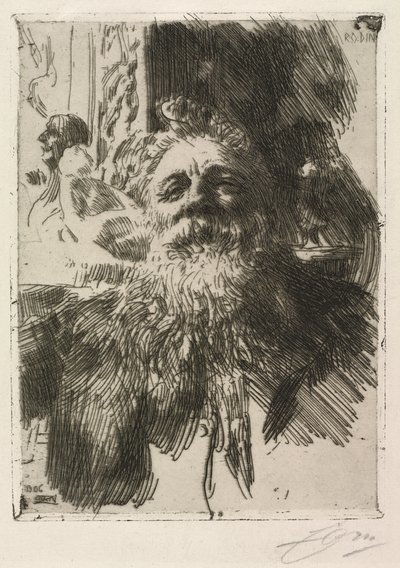 Auguste Rodin de Anders Leonard Zorn