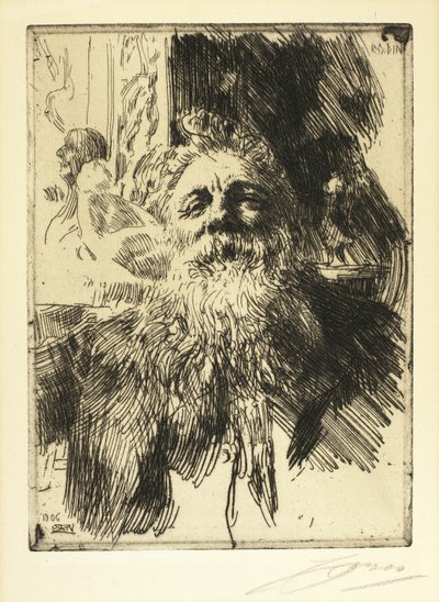 Auguste Rodin de Anders Leonard Zorn