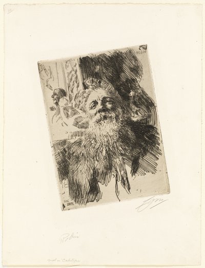 Auguste Rodin de Anders Leonard Zorn