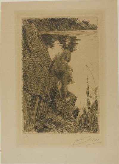 Bañista (Tarde) III de Anders Leonard Zorn