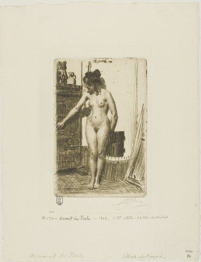 Ante la Estufa de Anders Leonard Zorn