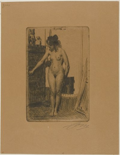 Ante la estufa de Anders Leonard Zorn
