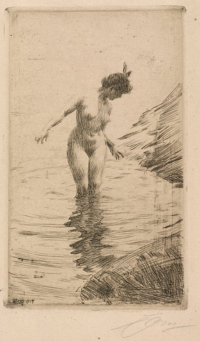 Círculos de agua II de Anders Leonard Zorn