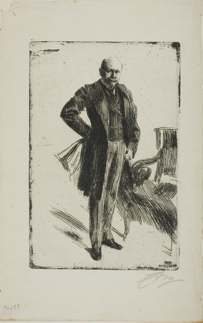 Coronel Lamont I (largo completo) de Anders Leonard Zorn