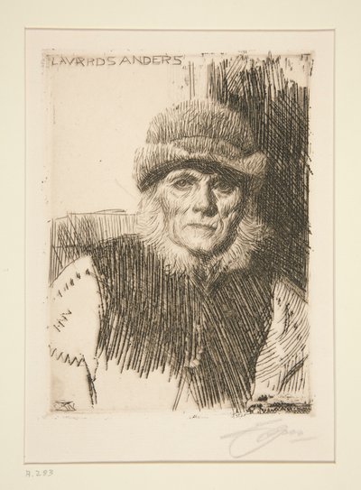 Campesino dalecarliano de Anders Leonard Zorn